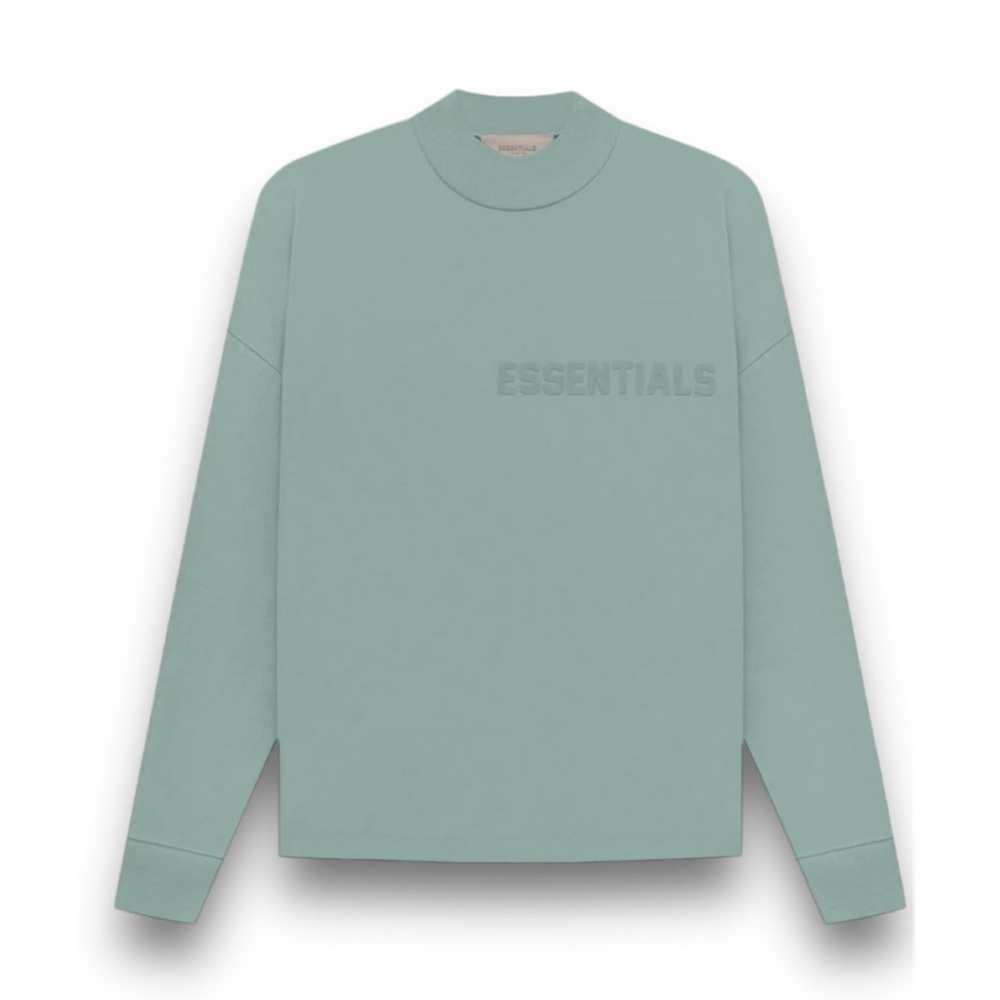Essentials Fear Of God Men’s Long Sleeve Shirt Sycamore NWT